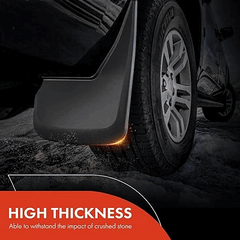 Wonlite Set of 4PCS Mud Flaps Splash Guards Mudguards Mudflaps with Hardware  accessories for Mahindra