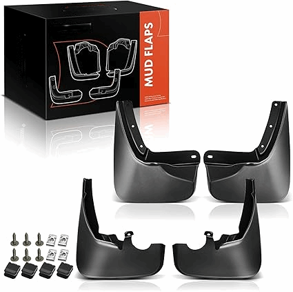 Wonlite Set of 4PCS Mud Flaps Splash Guards Mudguards Mudflaps with Hardware  accessories for Hyundai