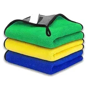 Microfiber Towel for Car Cleaning 500 GSM 40x40 (Assorted Colours)