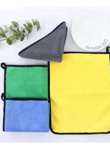 Microfiber Towel for Car Cleaning 500 GSM 40x40 (Assorted Colours)