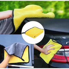 Microfiber Towel for Car Cleaning 500 GSM 40x40 (Assorted Colours)