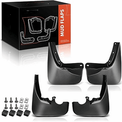 Wonlite Set of 4PCS Mud Flaps Splash Guards Mudguards Mudflaps with Hardware  accessories for Maruti Suzuki