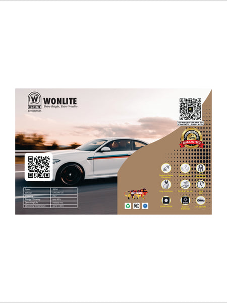 Car LED App controlled Tricolor 300w LIGHT