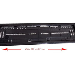 All Car Number Plate Frame For HSRP Number Protection Plate frame Car Number Plate (Plastic 50 cm x 15 cm)
