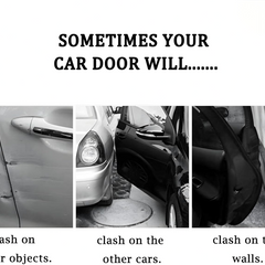 Universal Anti Scratch Car Door Edge Guard Bumper Scratch Protector Compatible with All Cars White Colour