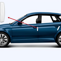 Universal Anti Scratch Car Door Edge Guard Bumper Scratch Protector Compatible with All Cars White Colour