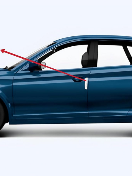 Universal Anti Scratch Car Door Edge Guard Bumper Scratch Protector Compatible with All Cars White Colour