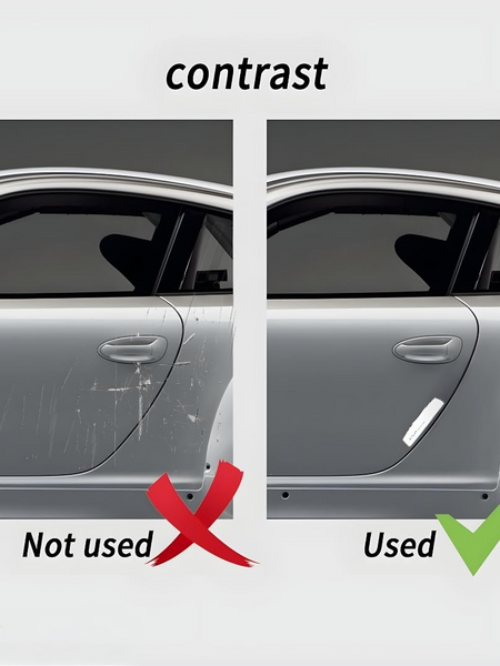 Universal Anti Scratch Car Door Edge Guard Bumper Scratch Protector Compatible with All Cars White Colour