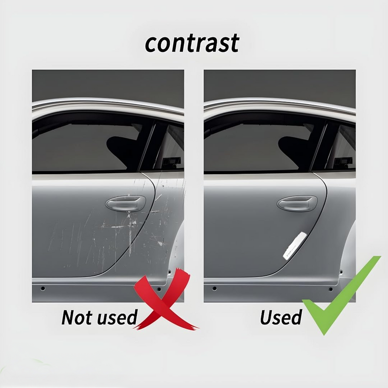 Universal Anti Scratch Car Door Edge Guard Bumper Scratch Protector Compatible with All Cars White Colour